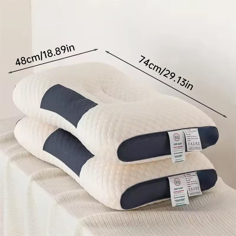 2025 New SPA Sleep Pillow: Sleep aid, neck support, orthopedic, soybean fiber massage, for home