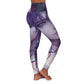Idol style 2 High Waisted Yoga Leggings with Artistic Design, Fitness Apparel, Activewear, Sportswear, Gift for Yoga Lovers