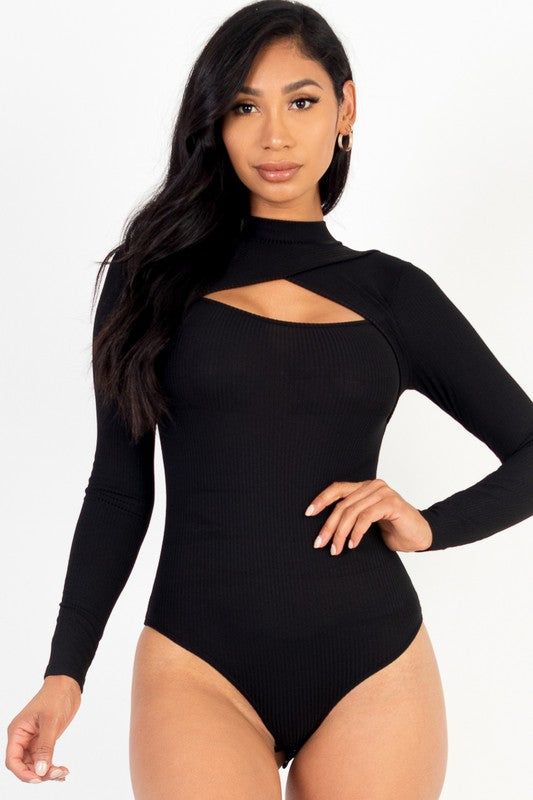 EdgeFlex Cutout Knit: Day-to-Night Bodysuit