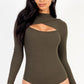 EdgeFlex Cutout Knit: Day-to-Night Bodysuit