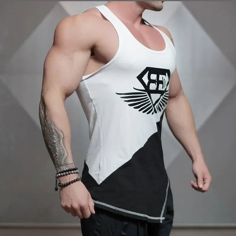 Gym Sleeveless Muscle Tank Top for Men
