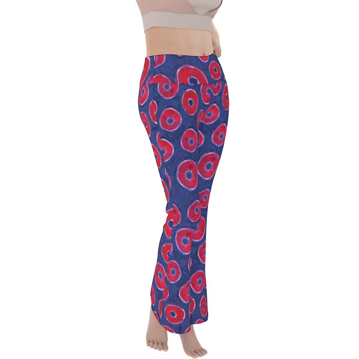 Phish Donuts Women's SUPA Flare Yoga Leggings