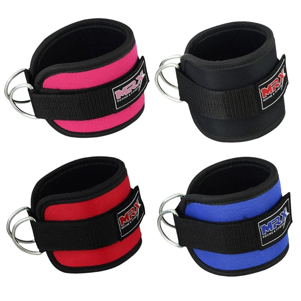 MRX Weight Lifting Ankle Straps Gym Training Strap Men Women