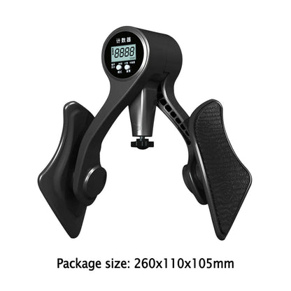 Digital Counter Hip Trainer Leg Trainers Pelvic Floor Muscle Strength Adjustable Leg Exerciser Inner Thigh Fitness Equipment