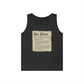 Jiu Jitsu Definition Tank Top | Unisex Heavy Cotton Tank | Martial Arts Apparel, Workout Gear, Fitness Gift, Summer Wear