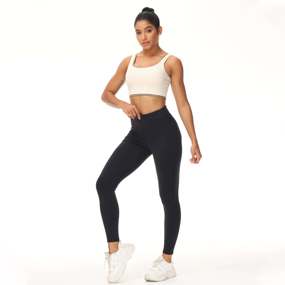 Summer Flat Waist Slim Leg Pants