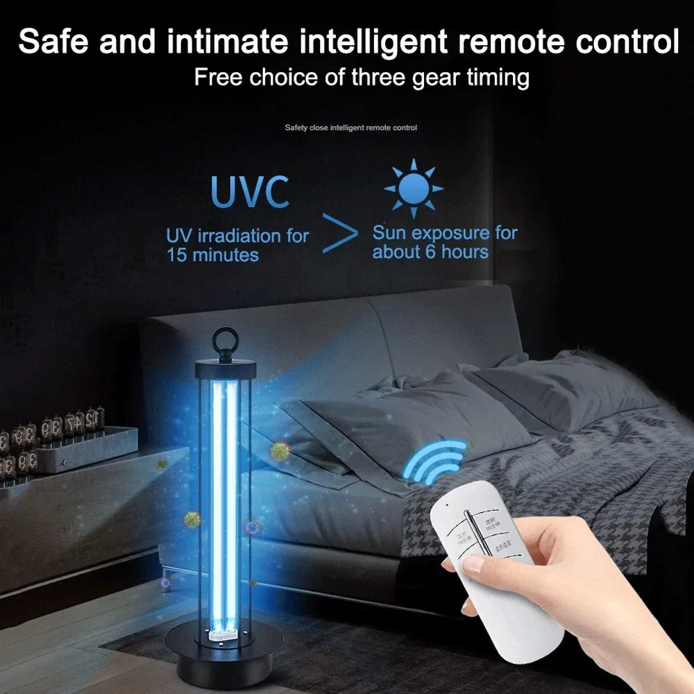 38W UV Sterilizing Lamp, Remote Control Timer - # BAGEG12010001