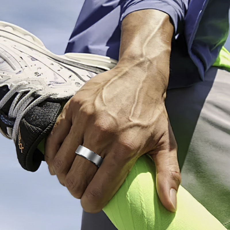 2025 New! Xiaomi Smart Ring for Men & Women. Tracks Heart Rate, Blood Oxygen, Sleep. 5ATM Waterproof Fitness Tracker