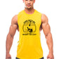 Summer Gym Tank Top for Men - Cotton Fitness Shirt