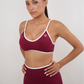Passion is Power Red Sports Bra