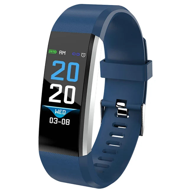 Unisex Smart Watch – Heart Rate & Blood Pressure Fitness Tracker