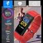 Unisex Smart Watch – Heart Rate & Blood Pressure Fitness Tracker