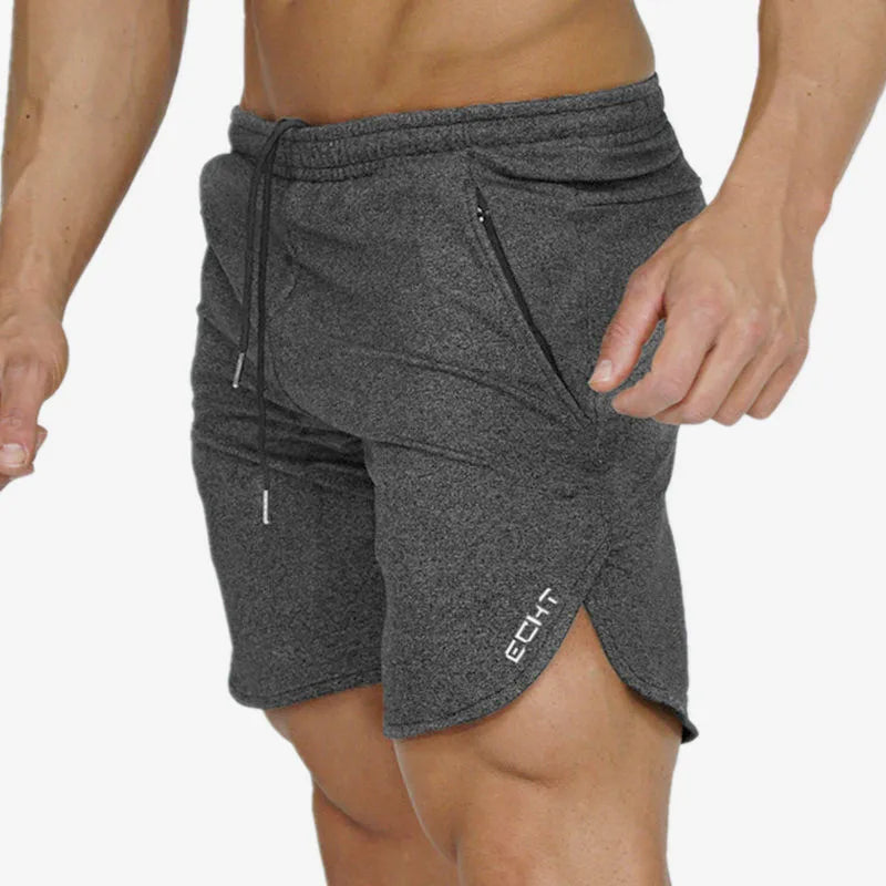 Cotton Casual Shorts Men Gym Fitness Running Sportswear