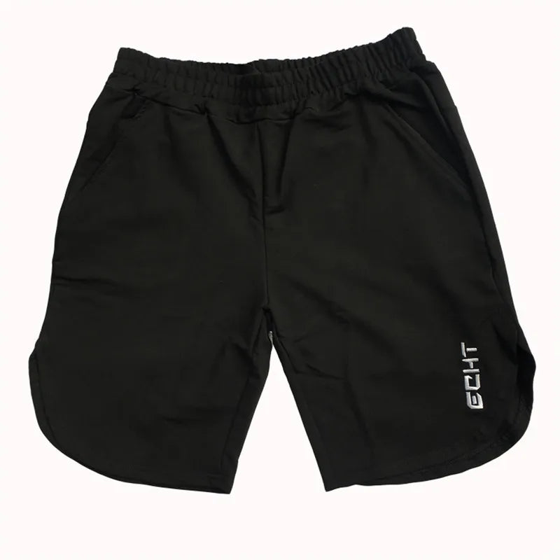 Cotton Casual Shorts Men Gym Fitness Running Sportswear