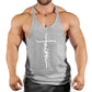 Gym Top Men T-shirts Fitness Man Clothes Muscular