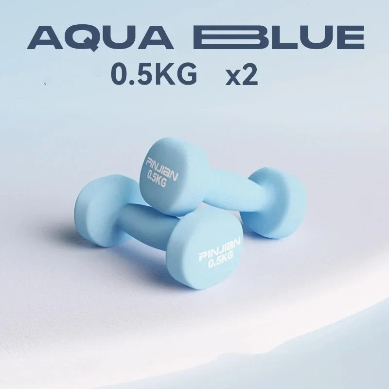 Neoprene Dumbbell Fitness Equipment Arm Muscle Training Cast Iron Hand Gym Yoga Exercise Bodybuilding Weights Workout