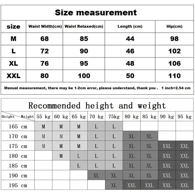 Cotton Casual Shorts Men Gym Fitness Running Sportswear