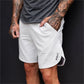 Cotton Casual Shorts Men Gym Fitness Running Sportswear