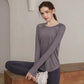 Long Sleeve Yogawear Blouse Workout Gym Clothing