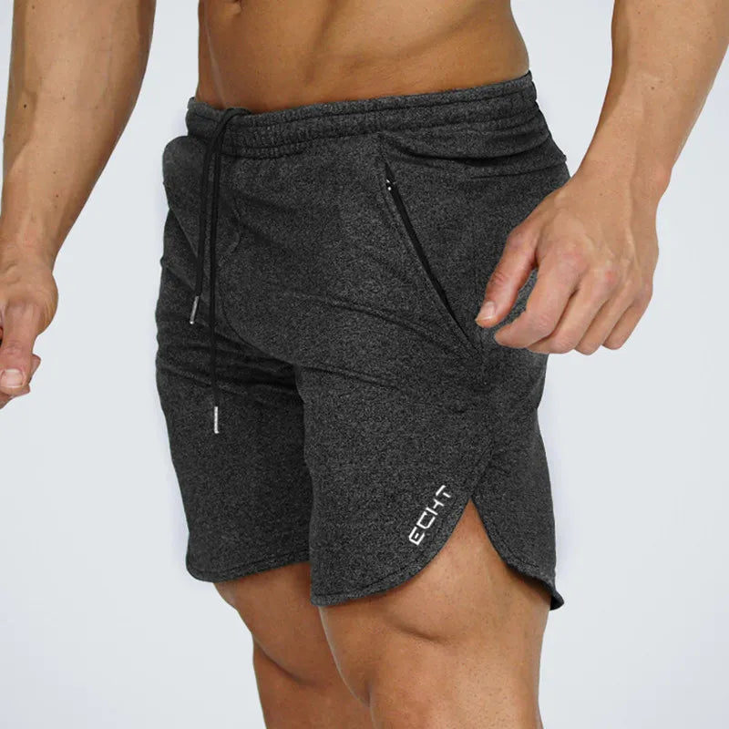 Cotton Casual Shorts Men Gym Fitness Running Sportswear