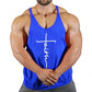 Gym Top Men T-shirts Fitness Man Clothes Muscular