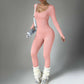 Women's  Long Sleeve Quick-drying Tight Fitness Yoga Clothes