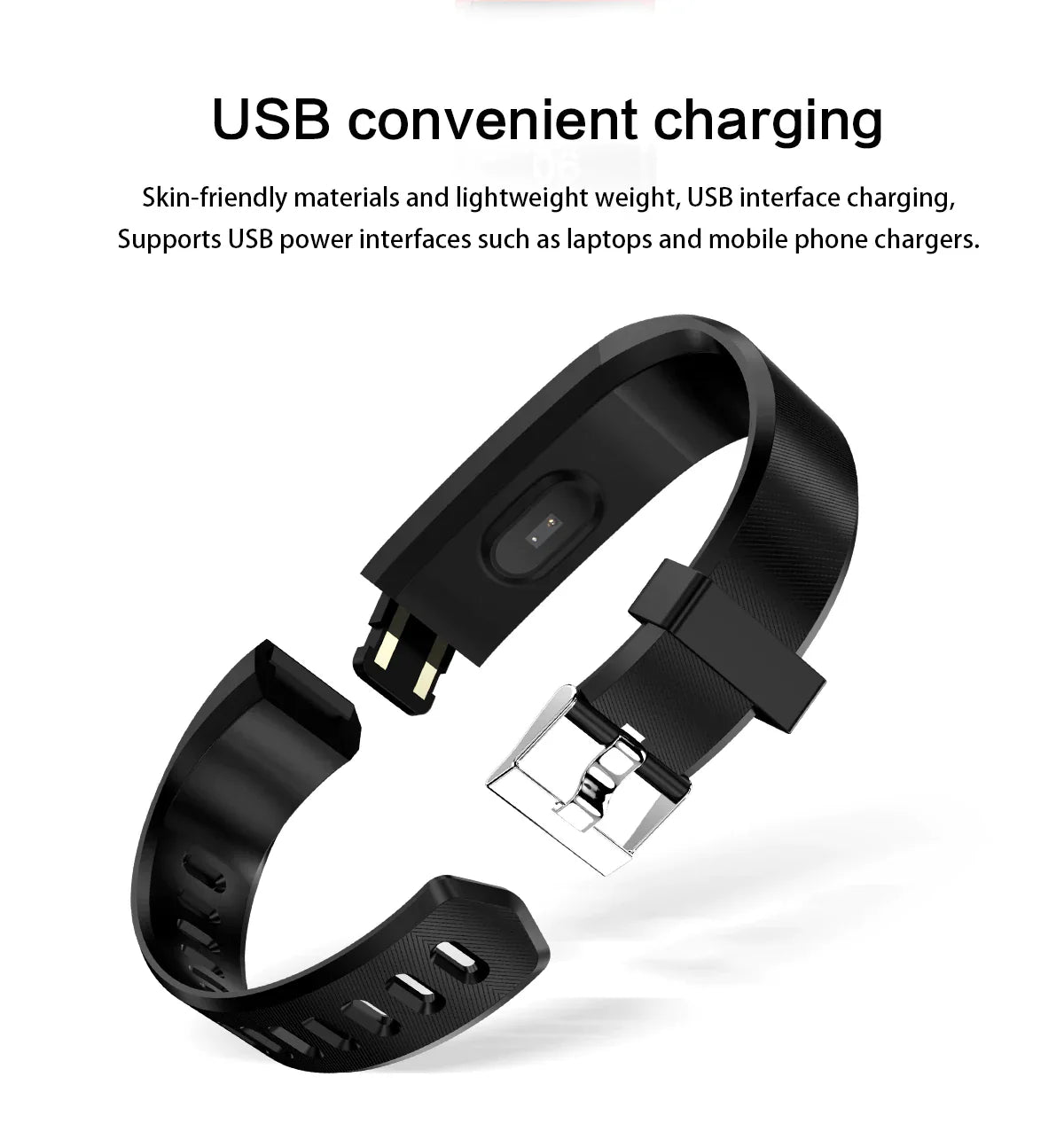 Fitness Smart Watch – Heart Rate & Oxygen BP Monitor