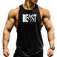 Men's Cotton Sleeveless Gym Tank Top - Breathable