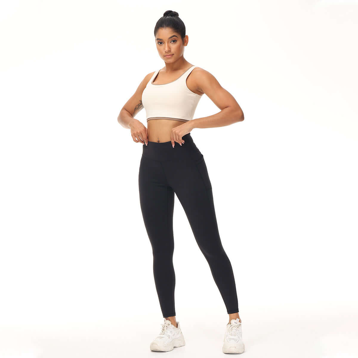 Summer Flat Waist Slim Leg Pants