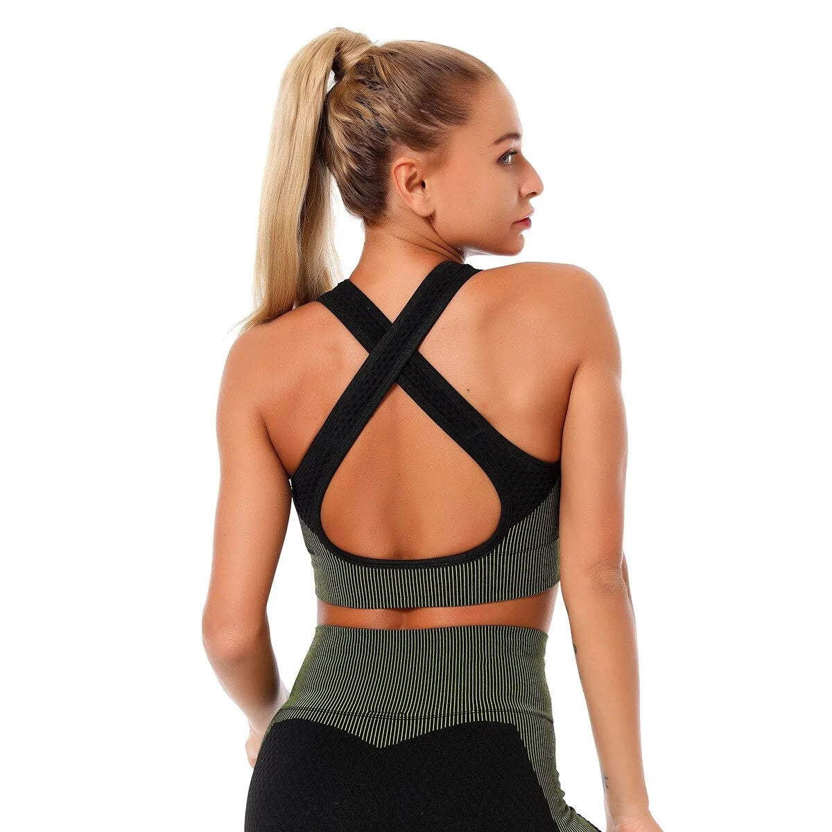 Patchwork Gym Clothing – Women’s Athletic Workout Activewear