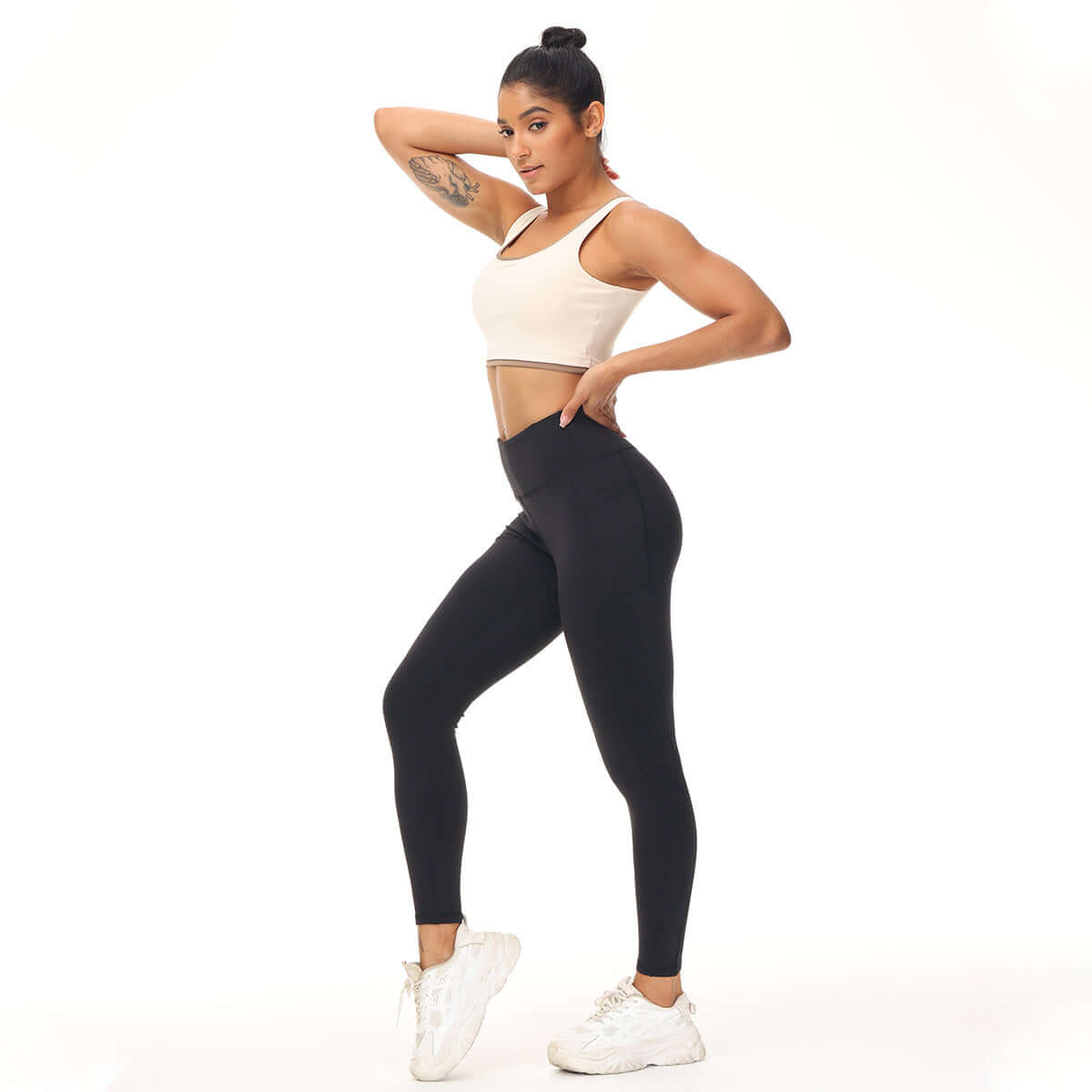Summer Flat Waist Slim Leg Pants