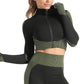 Patchwork Gym Clothing – Women’s Athletic Workout Activewear