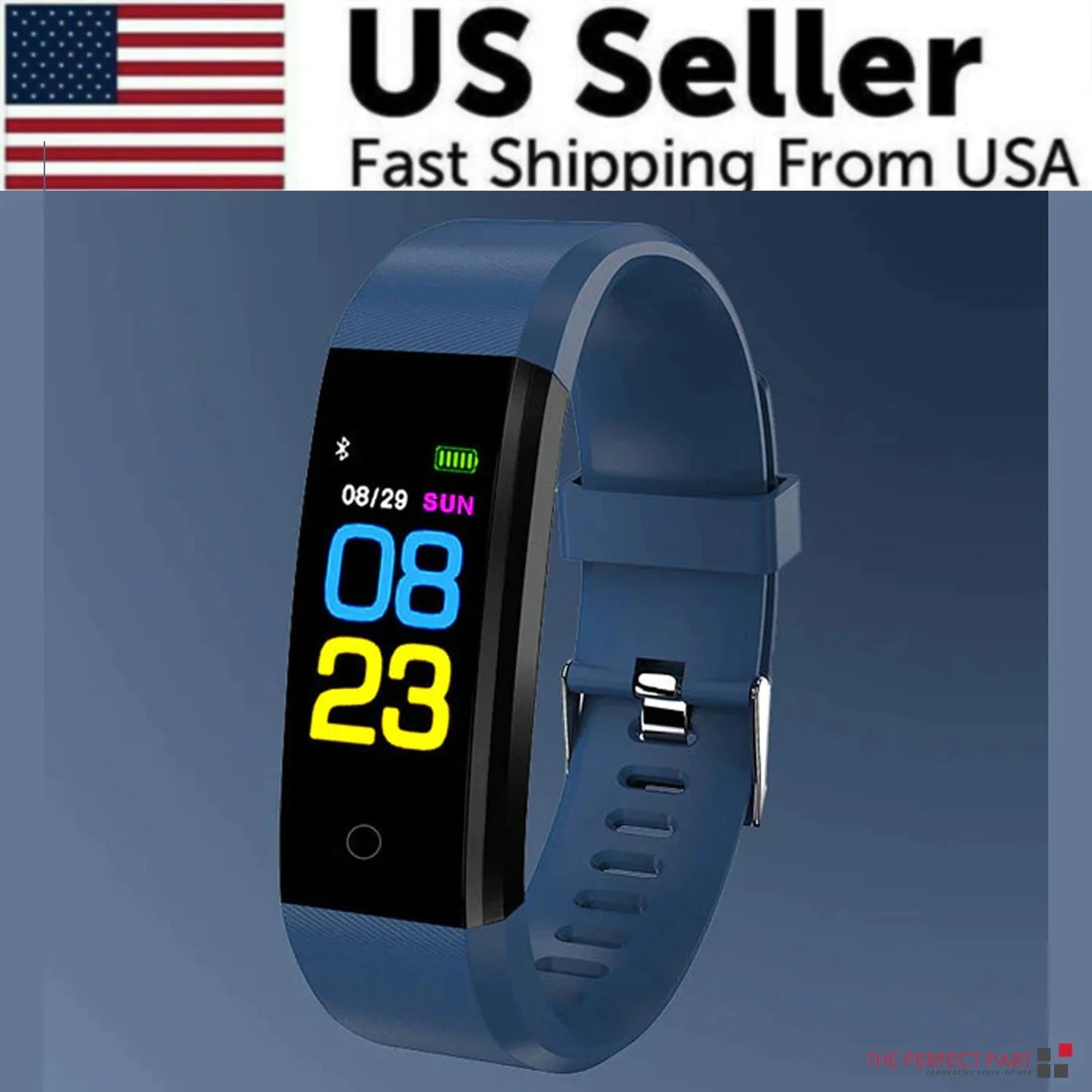 IP67 Waterproof Fitness Tracker Smart Watch – Multi-Sport