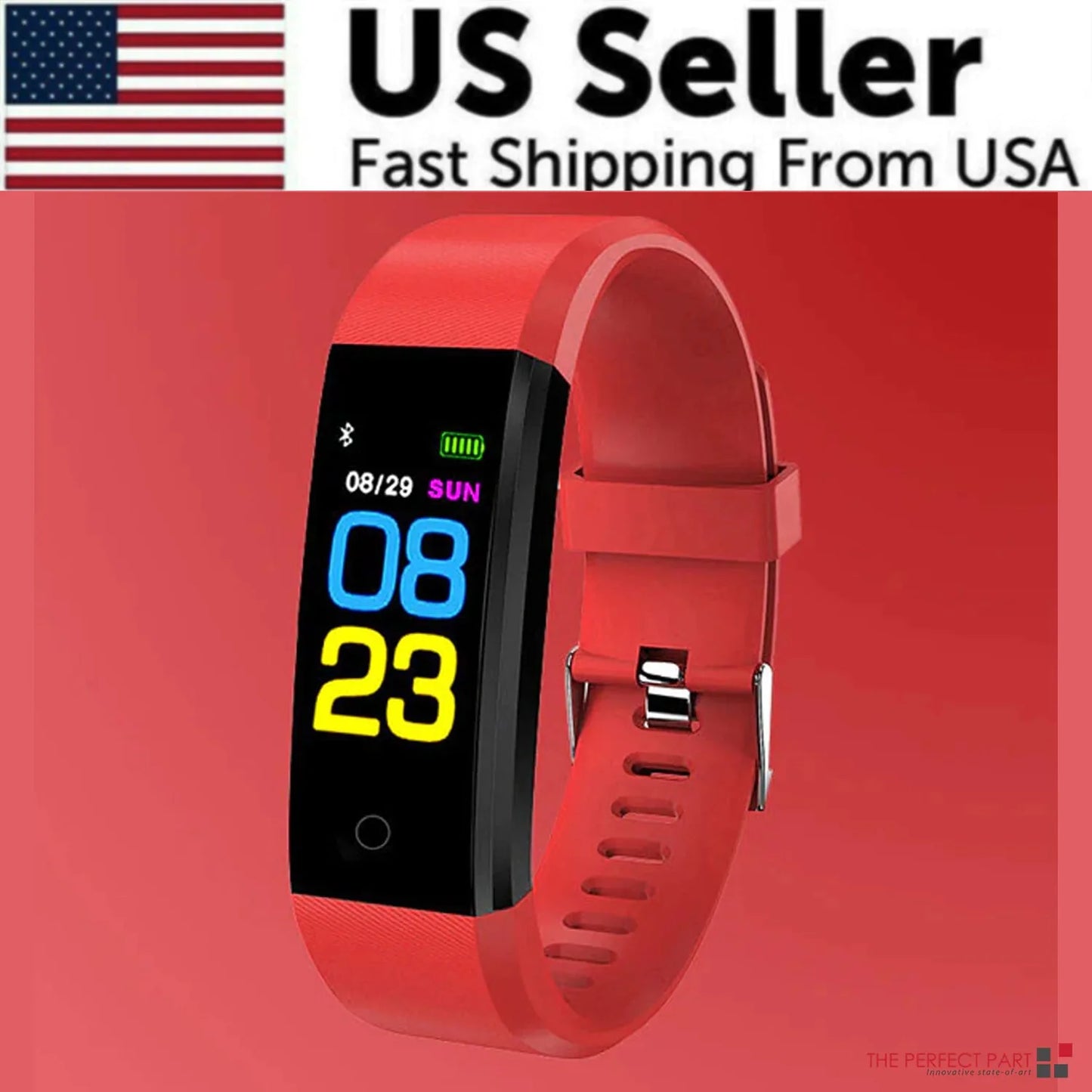 IP67 Waterproof Fitness Tracker Smart Watch – Multi-Sport