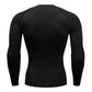Men Running Compression T-shirt Long sleeves Sport Tees Gym Fitness Sweatshirt Male Jogging Tracksuit Homme Athletic Shirt Tops