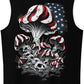 Mens American Flag Tank Top Summer Sleeveless Shirts 4th of July Gym Beach Novelty Workout Tees