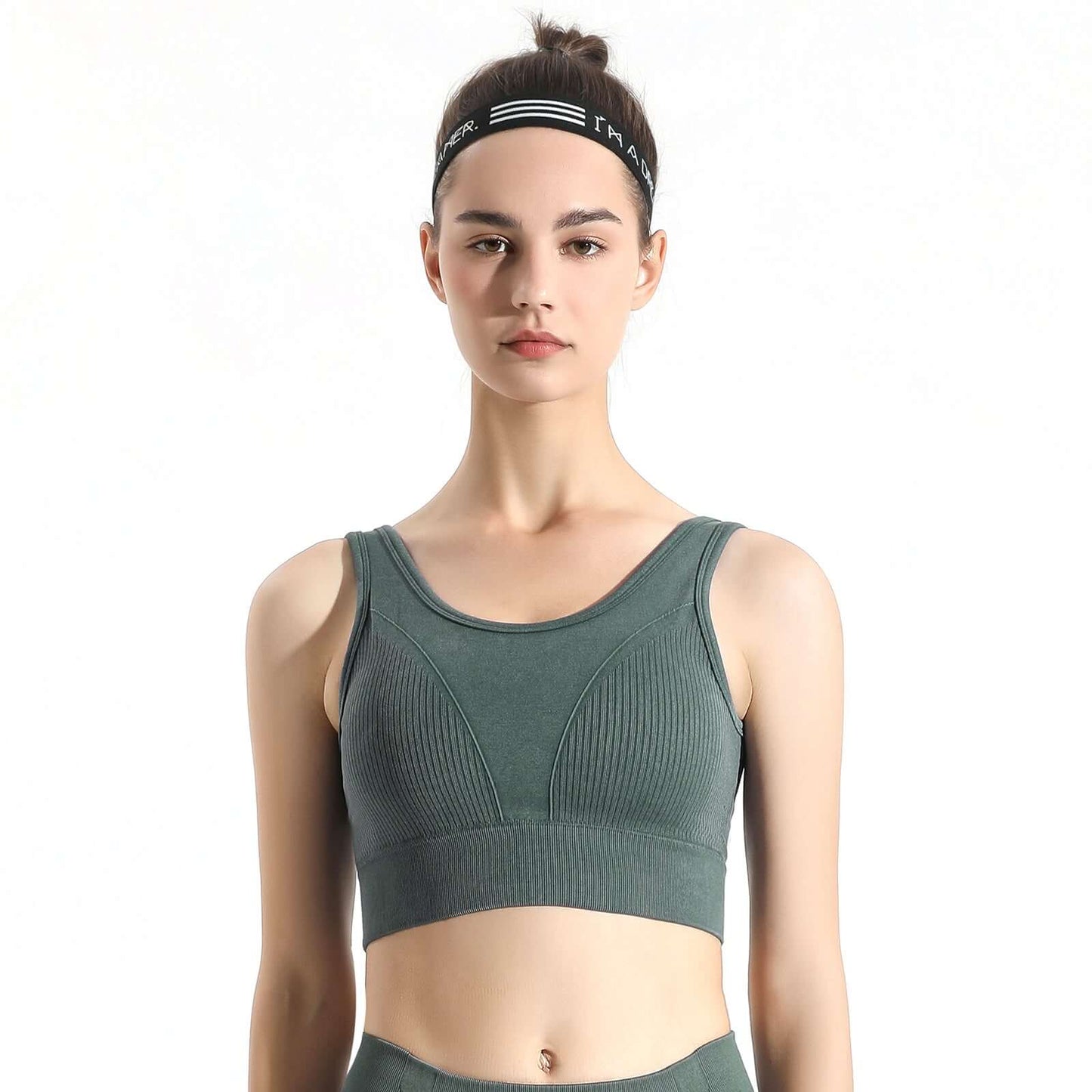 Melange Sports Bra