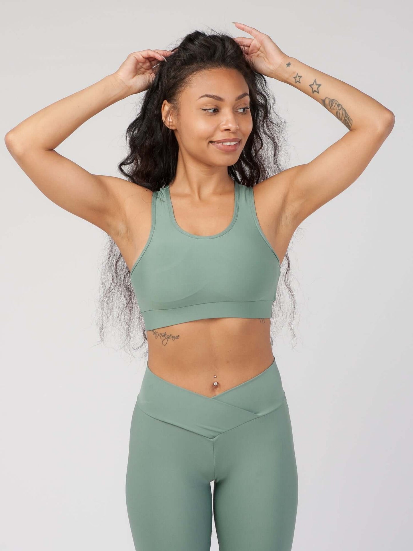Racerback Full Support Sports Bra