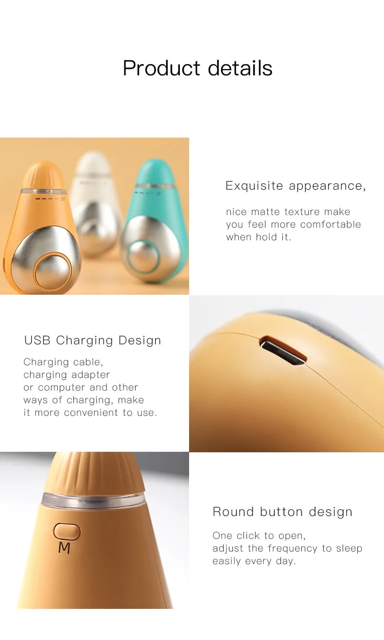 USB Microcurrent Sleep Aid Relaxation Device
