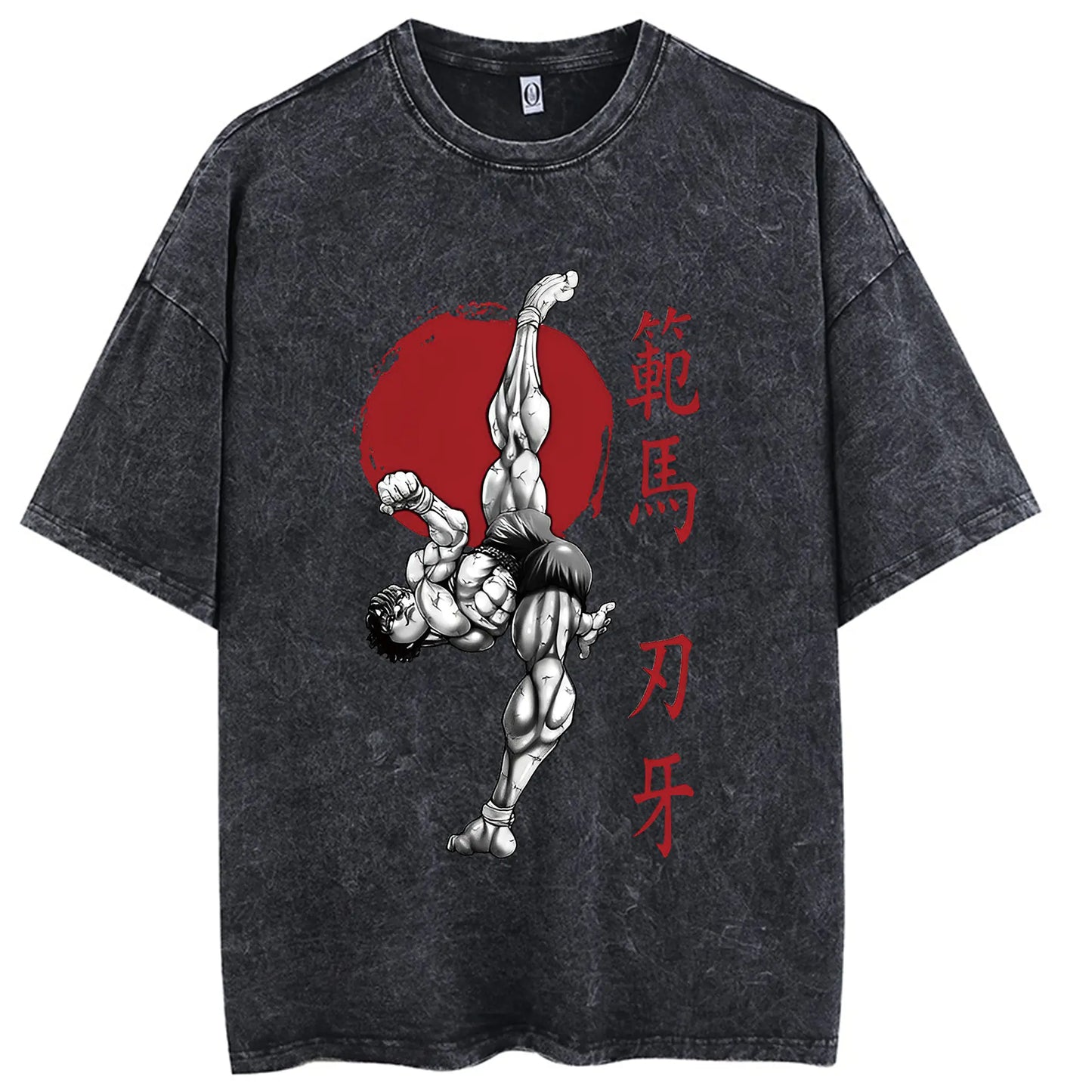 Hanma Baki The Grappler Gym Anime T-shirt for Men