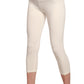 Women's Bamboo Viscose/Cotton Capri Style Leggings