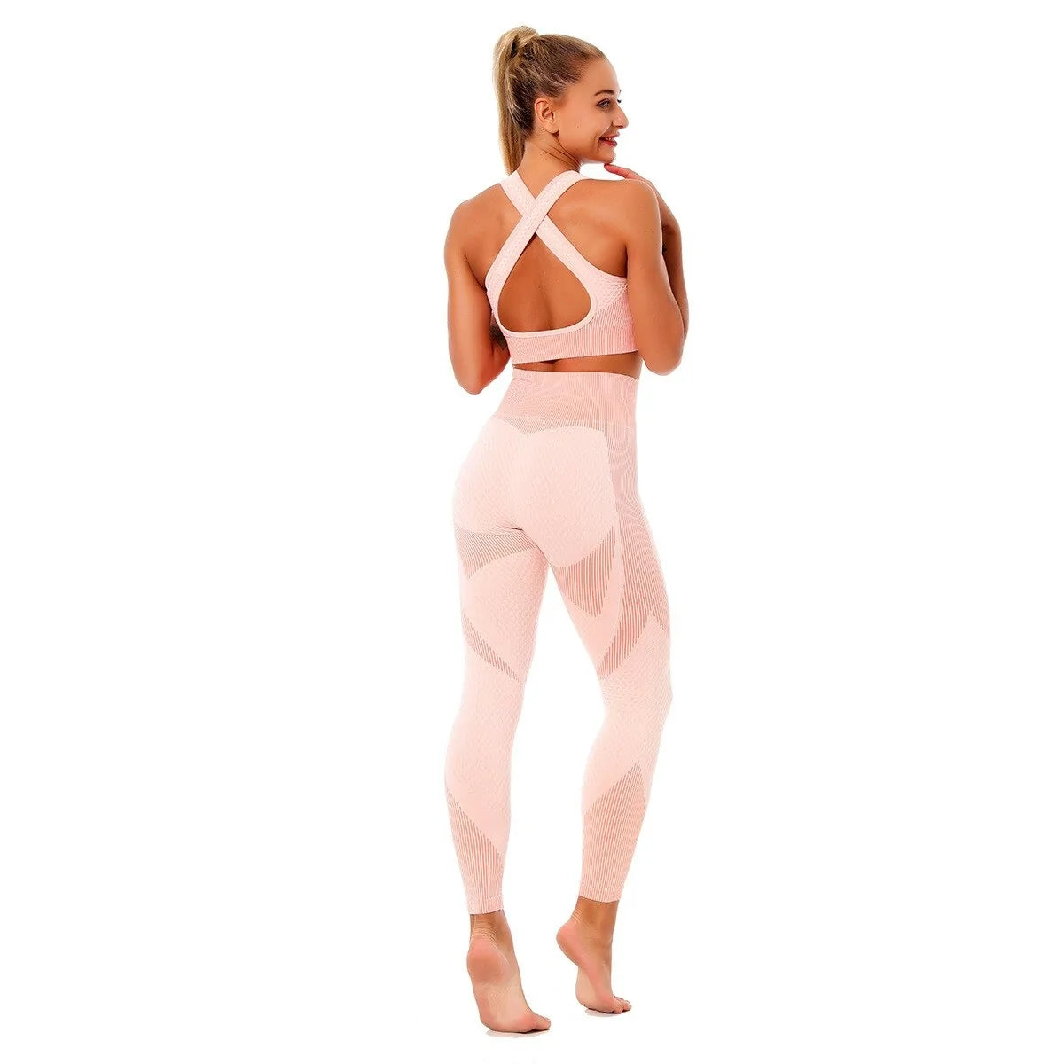 Patchwork Gym Clothing – Women’s Athletic Workout Activewear